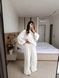 Oversize костюм зі світшотом та широкими штанами 539 фото 7